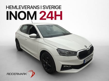 Škoda Fabia Skoda 1.0 TS 110hk Style Carplay Bluetooth Farthållare