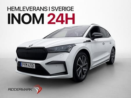 Škoda Enyaq iV 80 Skoda 204hk Sportline Värmare Kamera Moms Drag