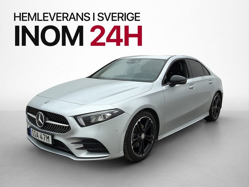 Bild 3 av Mercedes-Benz A 200 Sedan 7G-DCT 163HK AMG Line Night LED