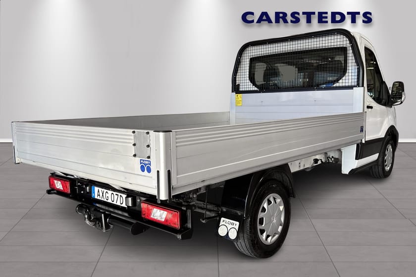 Bild 3 av Ford Transit 350 Chassi Cab L3 Enkelhytt 2.0 Ecoblue 130Hkr man Flak