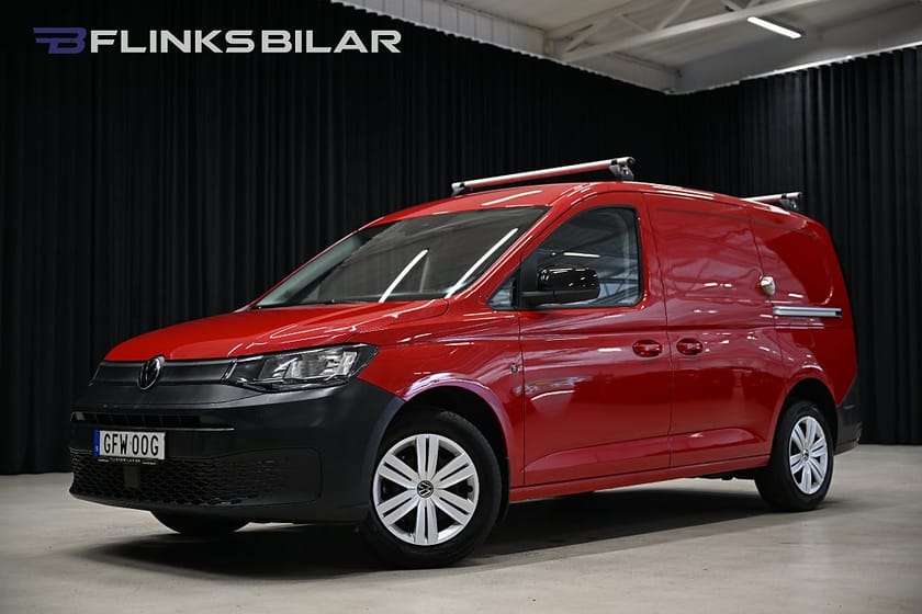 Bild 1 av Volkswagen Caddy Cargo Maxi DSG 122HK Dubbeldörr|Inredd|Backkamera|Lågmil|Leasbar