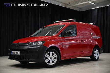 Volkswagen Caddy Cargo Maxi DSG 122HK Dubbeldörr|Inredd|Backkamera|Lågmil|Leasbar