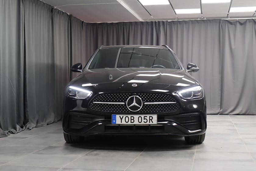 Bild 3 av Mercedes-Benz C 300 T de 4MATIC AMG Advanced Plus Drag Night LED MOMS