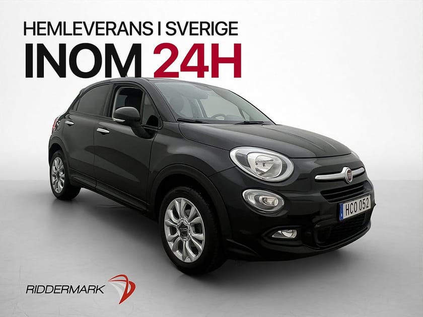 Bild 1 av Fiat 500X 1.4 140hk PopStar Rattvärme Farthållare Sensorer