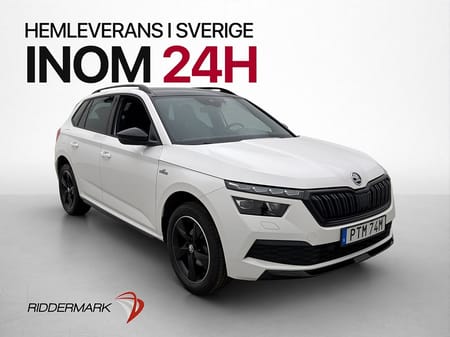 Škoda Kamiq Skoda TSI 110hk Monte Carlo Drag Cockpit Pano CarPlay