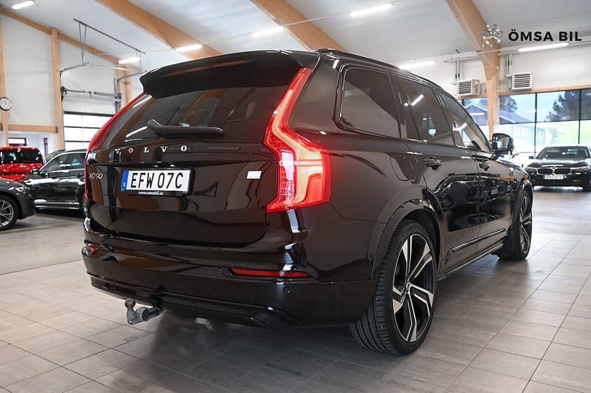 Bild 4 av Volvo XC90 7 Säten T8 AWD 7-Sits Ultimate Dark B&W HuD Luftfjädring 456hk