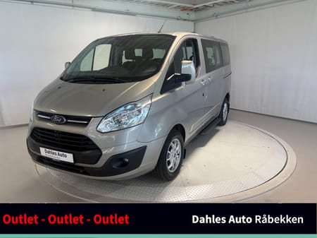 Ford Tourneo Custom 300 2,2 155hk 9-seter Outlet! Cruise/Krok/Navi/BT
