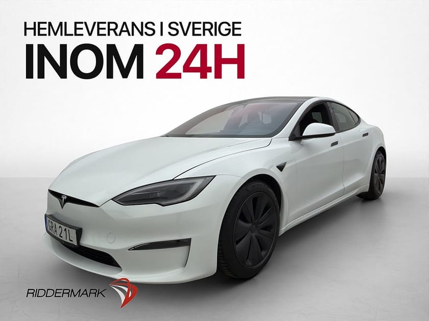 Bild 3 av Tesla Model S AWD Yoke-ratt Svensksåld Kamera MOMS