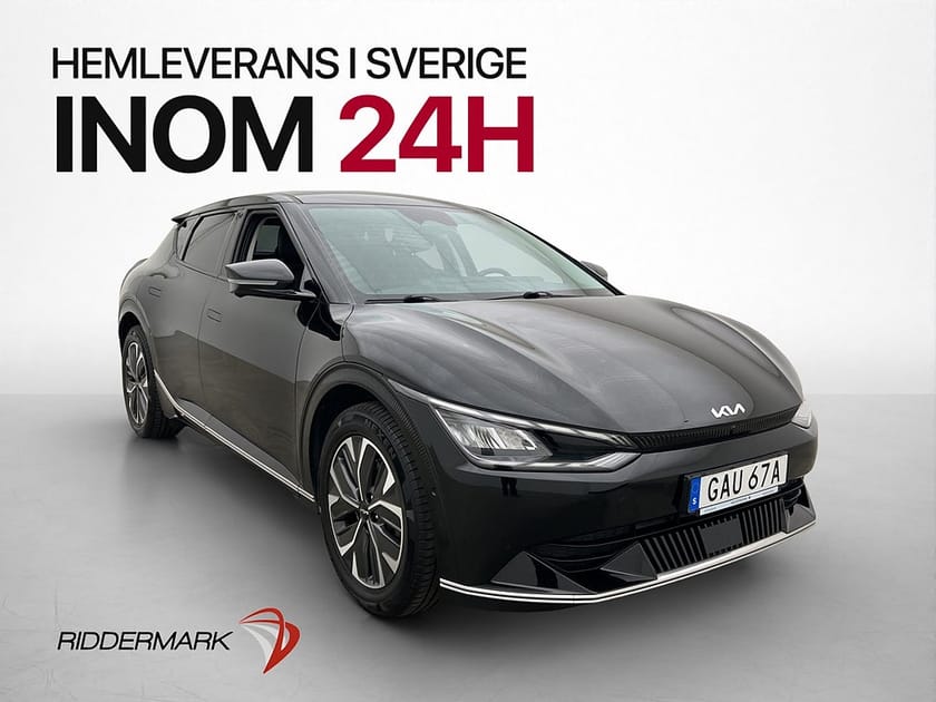 Bild 4 av Kia EV6 77.4 kWh AWD PLUS 360° Skinn Elstolar Rattvärme MOMS