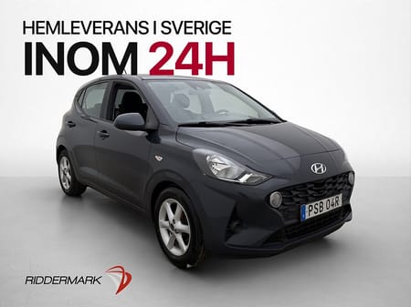 Hyundai i10 67hk Automat CarPlay Rattvärme LÅGAMIL