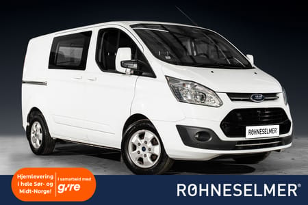 Ford Transit Custom 290 2.0 170hk Aut L1 Webasto Krok Kamera 2xSkyv Takstativ