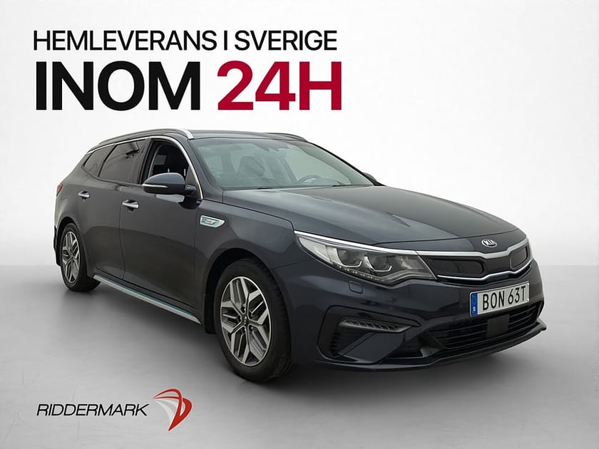 Bild 1 av Kia Optima Sport Wagon Plug-in Hybrid Advance Plus H/K Kamera Drag