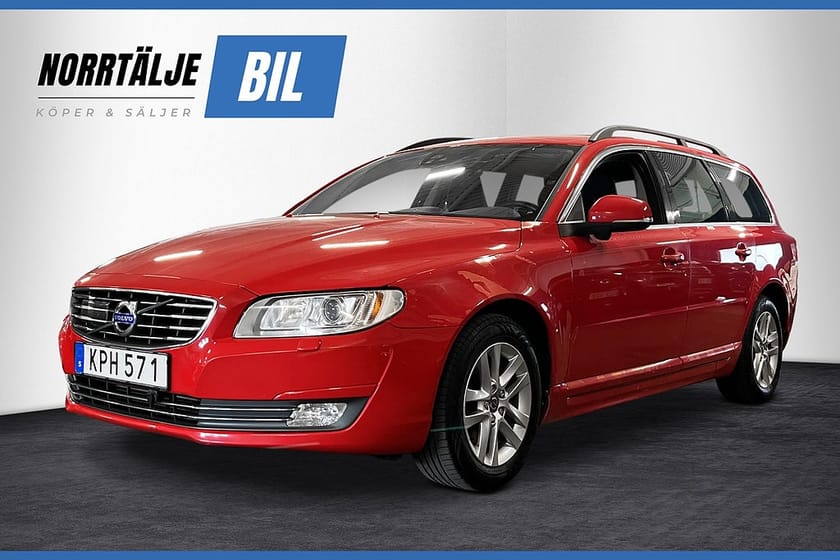 Bild 1 av Volvo V70 D4 181 HK MOMENTUM DRAG VÄRMARE KAMREM BYTT BLIS NYBES
