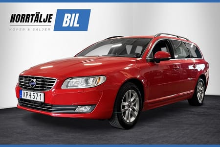 Volvo V70 D4 181 HK MOMENTUM DRAG VÄRMARE KAMREM BYTT BLIS NYBES