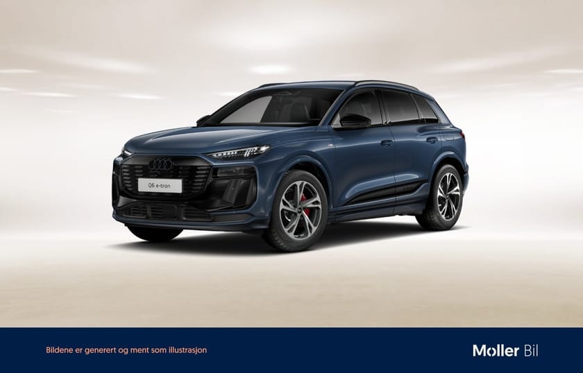 Bilde 1 av Audi Q6 e-tron quattro q s line pro black