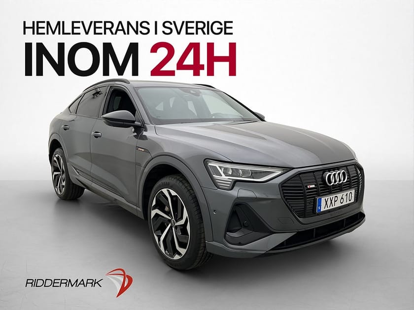 Bild 4 av Audi e-tron Sportback 55 quattro Q S-Line Pano B&O 3D-Kamera Skinn