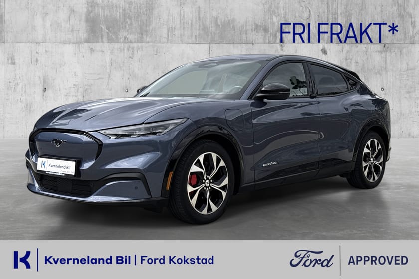 Bilde 1 av Ford Mustang Mach-E Long Range AWD LR Skinn Navi ACC Kamera Hengerfeste 2 år Garanti