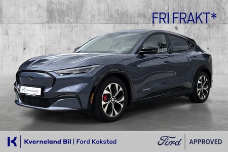 Ford Mustang Mach-E Long Range AWD LR Skinn Navi ACC Kamera Hengerfeste 2 år Garanti