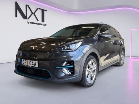 Kia e-Niro 45,5 mil WLTP/Skinn/Nav/V-hjul