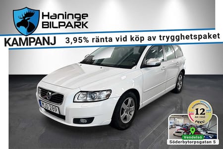 Volvo V50 D2 MOMENTUM CLASSIC SUPERDEAL 3.95% / SKINN / VÄRMARE