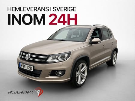 Volkswagen Tiguan TDI 184hk R-Line Pano Kamera Skinn Drag