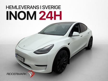 Tesla Model Y Performance AWD Dragkrok Autopilot Pano MOMS