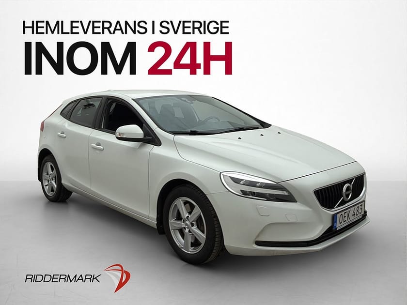 Bild 1 av Volvo V40 T2 122hk Värmare P-Sensorer Farthållare LED