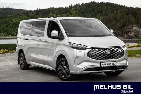 Ford E-Transit Custom 340 Combi 9-seter /L2/217hk/Limited/Krok/Ryggekamera