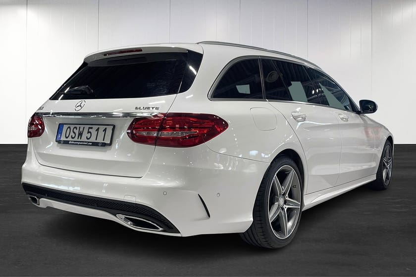 Bild 5 av Mercedes-Benz C 250 T d BlueTEC 4MATIC AUT AMG Line Skinn Drag Värmare Navi