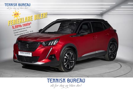 Peugeot 2008 GT Line 1,5d 130 HK Aut. Navi, LED, ACC, 180°, H.Feste