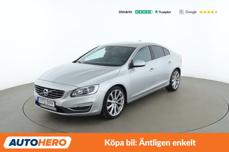 Volvo S60 D4 AWD Polestar Optimering / VOC, Dragkrok, GPS