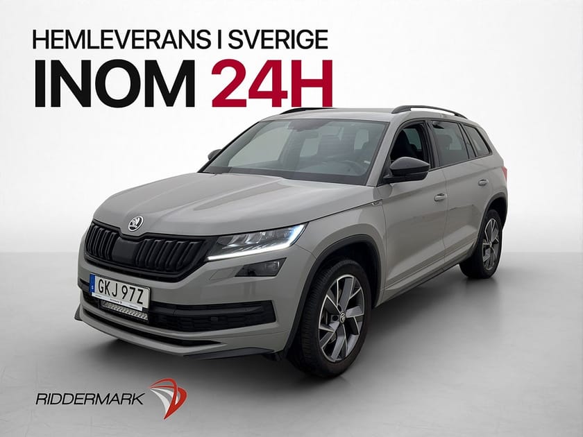 Bild 3 av Škoda Kodiaq Skoda 2.0 TDI 4x4 190hk Sportline Drag  Carplay