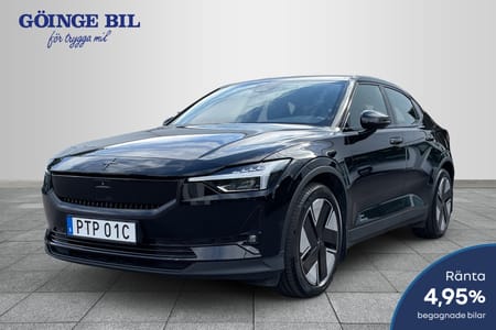 Polestar 2 Long Range Single Motor Plus Pilot Drag/ 360/ Panorama/ Värmepump