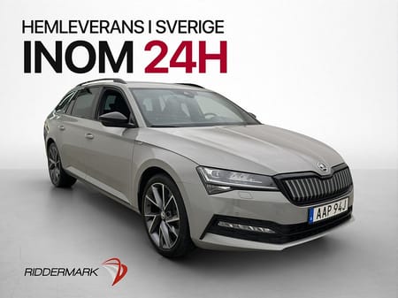 Škoda Superb iV Kombi Skoda 1.4 Sportline Värmare Cockpit Kamera Drag