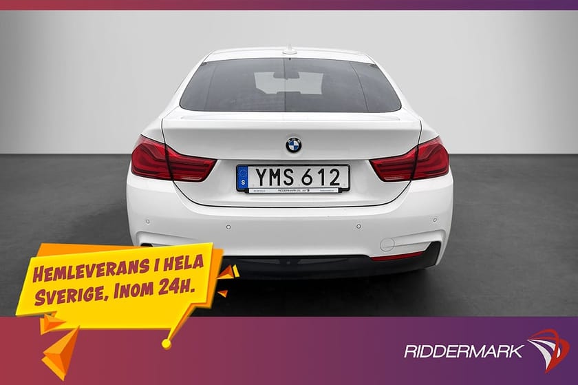 Bild 5 av BMW 420d xDrive Gran Coupé 420 M Sport Drag Sportstolar HIFI Bluetooth