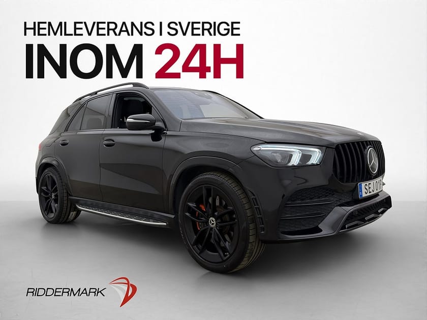 Bild 1 av Mercedes-Benz GLE 350 de 4MATIC 4M AMG Line Pano Burmester Wide