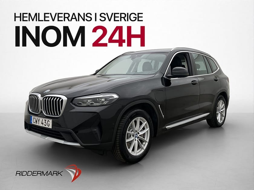 Bild 1 av BMW X3 xDrive30e 292hk Drag Kamera Navi Skinn Carplay