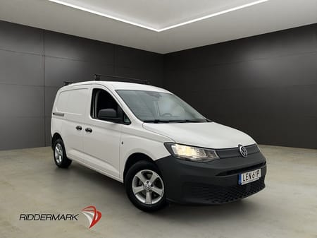 Volkswagen Caddy Cargo Värmare Drag B-Kamera CARPLAY Moms