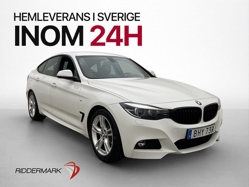 Bild 1 av BMW 320d GT M Sport P-sensorer Bluetooth Navigation Läder