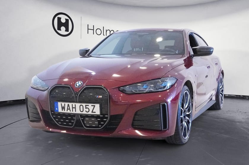 Bild 1 av BMW i4 M50 xDrive Gran Coupé Coupé, 544hk, M-Sport Pro, Glastaklucka, Dragkrok, H K