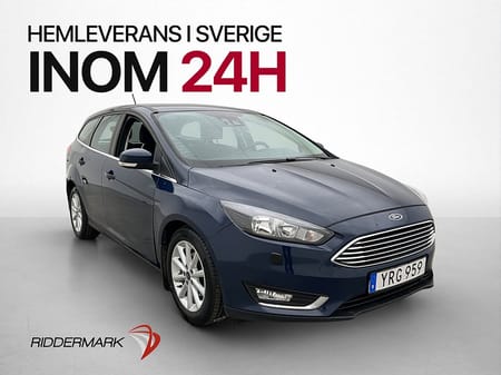 Ford Focus Kombi 1.5 TDCi Titanium Värmare Keyless CarPlay WiFi