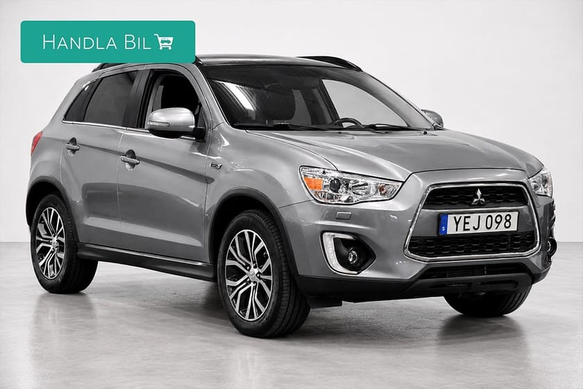 Bild 4 av Mitsubishi ASX 2.2 Di-D 4WD Aut Skinn Pano Navi 150hk