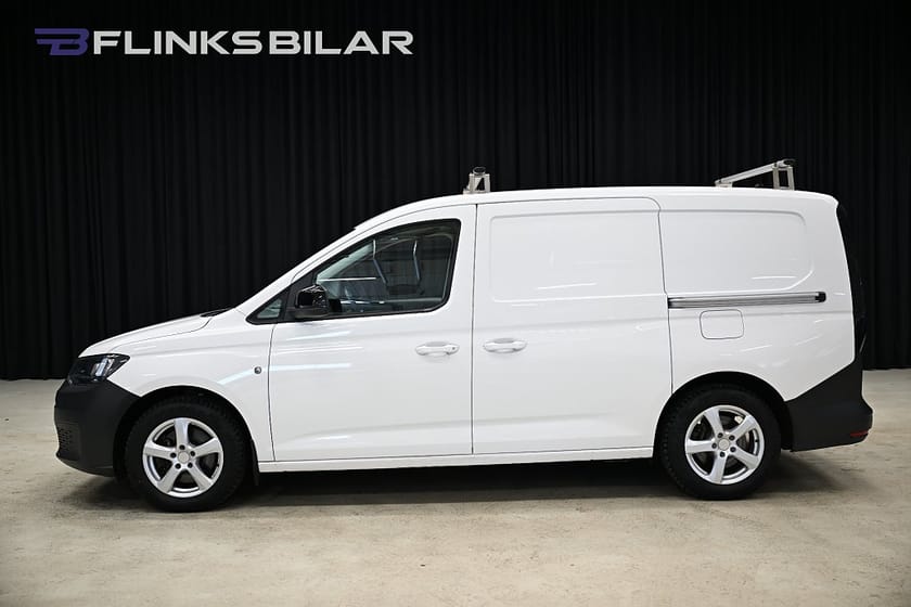 Bild 4 av Volkswagen Caddy Cargo Maxi DSG 122HK Servicebil|Dubbeldörr|Dubbelgolv|Sortimo|Moms