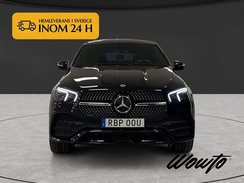 Bild 2 av Mercedes-Benz GLE 350 de 4MATIC Coupé 4M 320HK AMG /Pano /Se Spec