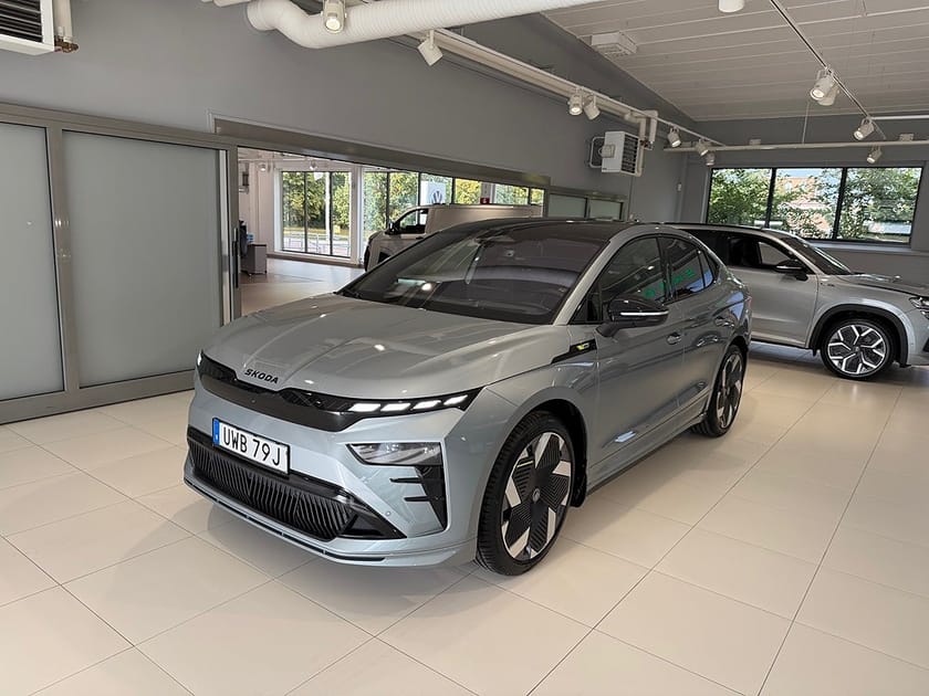 Bild 1 av Škoda Enyaq Coupé RS Skoda COUPE 82 KWH ELMOTOR 340 HK 1 VXL AUTOMAT