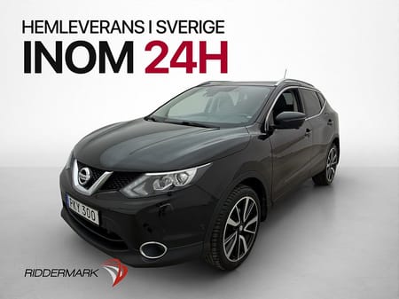 Nissan Qashqai 1.6 dCi 130hk Tekna Pano 360° Dragkrok Navi