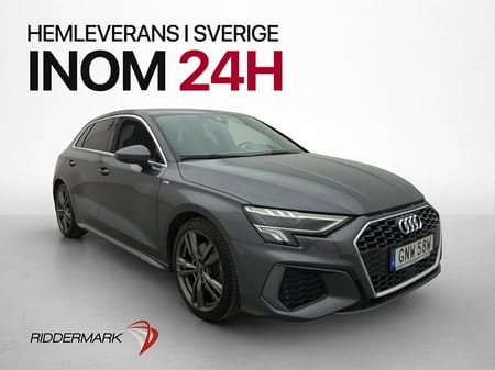 Audi A3 Sportback 35 TFSI S-Line Värmare Cockpit CarPlay