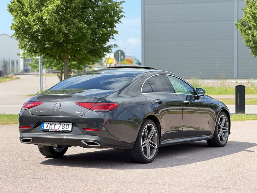 Bild 5 av Mercedes-Benz CLS 350 d 4MATIC Taklucka Burmester 360 kamera Skinn