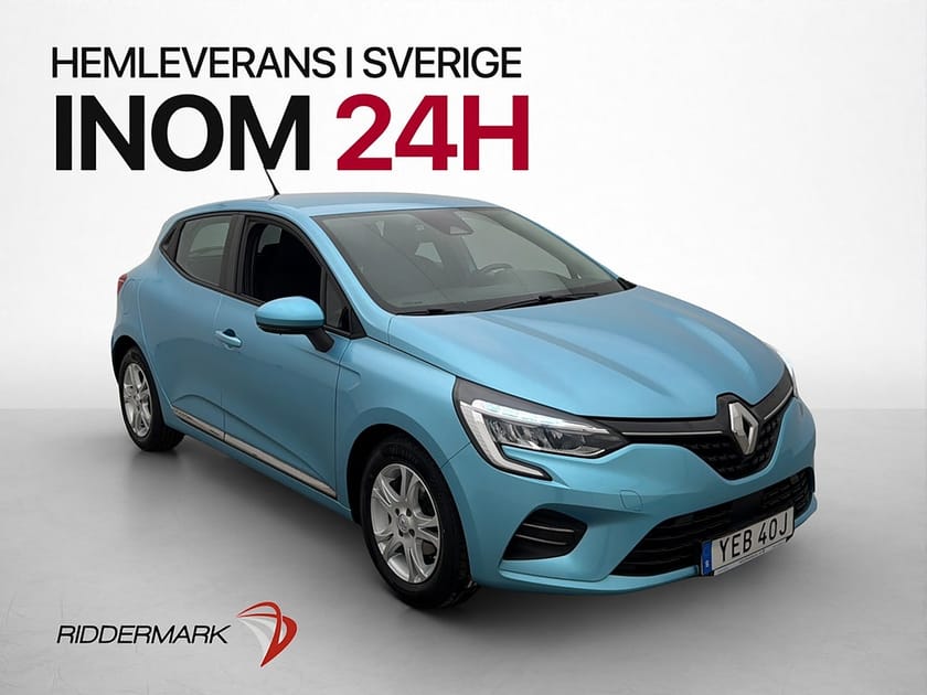 Bild 1 av Renault Clio 1.0 TCe 100hk Dragkrok Sensorer Farthållare