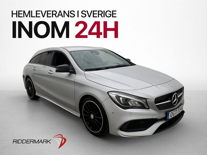 Bild 3 av Mercedes-Benz CLA 200 d Shooting Brake 4MATIC SB 4M AMG D-Värmare Kamera Drag
